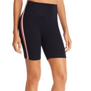 Rainbow Striped Biker Shorts by LaLa Sportswear • Medium • NWT